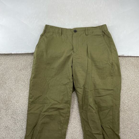 UNIQLO Linen Blend Pants Medium Casula 28" Inseam Sz M 60-2 - Picture 3 of 8
